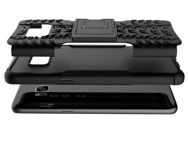 Чехол Yotrix Shockproof case для Samsung Galaxy S8 plus (белый, пластиковый)