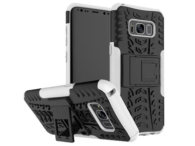 Чехол Yotrix Shockproof case для Samsung Galaxy S8 (белый, пластиковый)