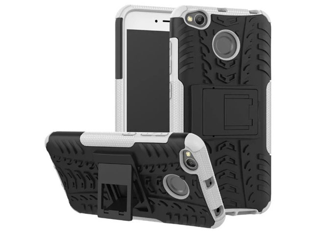 Чехол Yotrix Shockproof case для Xiaomi Redmi 4X (белый, пластиковый)