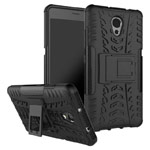 Чехол Yotrix Shockproof case для Lenovo Vibe P2 (черный, пластиковый)