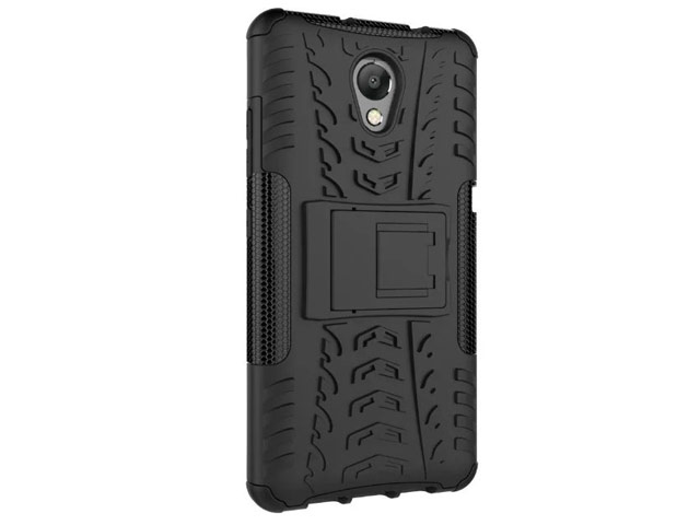 Чехол Yotrix Shockproof case для Lenovo Vibe P2 (черный, пластиковый)