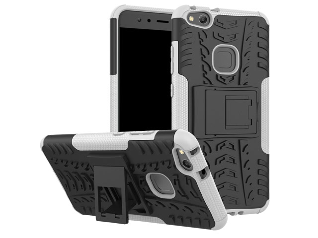 Чехол Yotrix Shockproof case для Huawei P10 lite (белый, пластиковый)