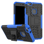 Чехол Yotrix Shockproof case для Huawei P10 lite (синий, пластиковый)