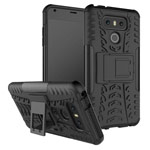 Чехол Yotrix Shockproof case для LG G6 (черный, пластиковый)
