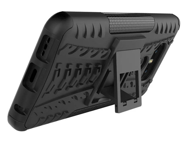 Чехол Yotrix Shockproof case для LG G6 (черный, пластиковый)