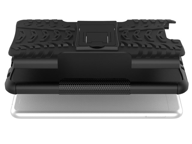 Чехол Yotrix Shockproof case для Huawei P10 (черный, пластиковый)
