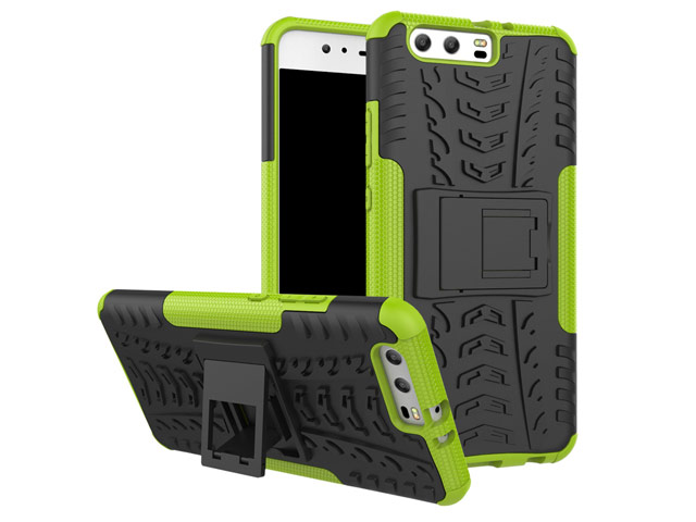 Чехол Yotrix Shockproof case для Huawei P10 (зеленый, пластиковый)