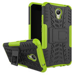 Чехол Yotrix Shockproof case для Meizu M5 Note (зеленый, пластиковый)