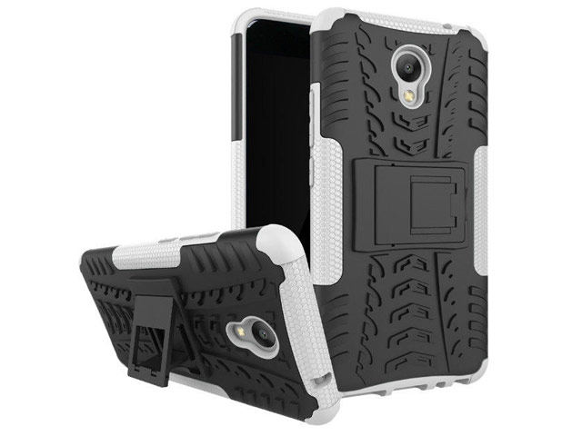 Чехол Yotrix Shockproof case для Meizu M5 Note (белый, пластиковый)
