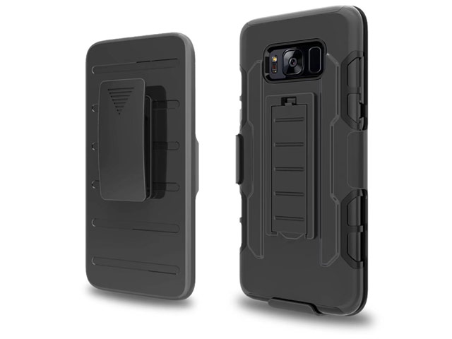 Чехол Yotrix ClipCase case для Samsung Galaxy S8 plus (черный, пластиковый)