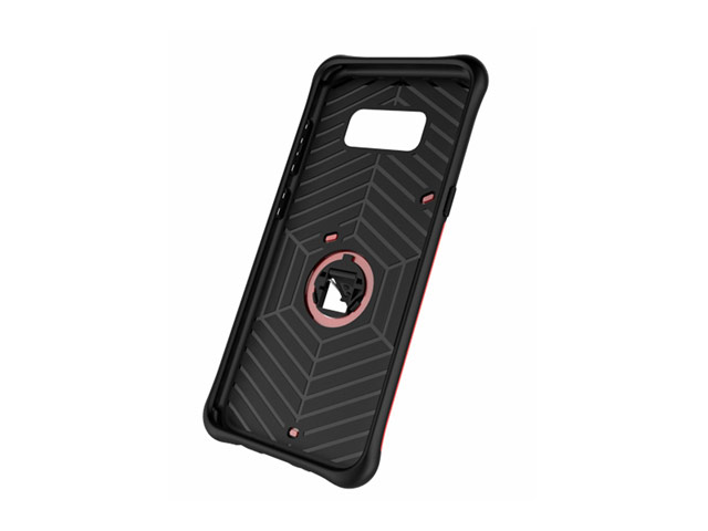 Чехол Yotrix StandCase для Samsung Galaxy S8 (красный, пластиковый)