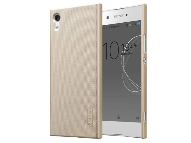 Чехол Nillkin Hard case для Sony Xperia XA1 (золотистый, пластиковый)