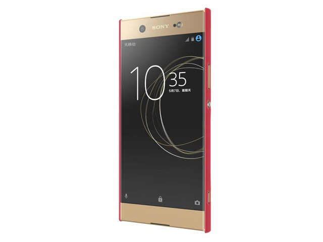 Чехол Nillkin Hard case для Sony Xperia XA1 ultra (красный, пластиковый)