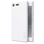 Чехол Nillkin Hard case для Sony Xperia XZ premium (белый, пластиковый)