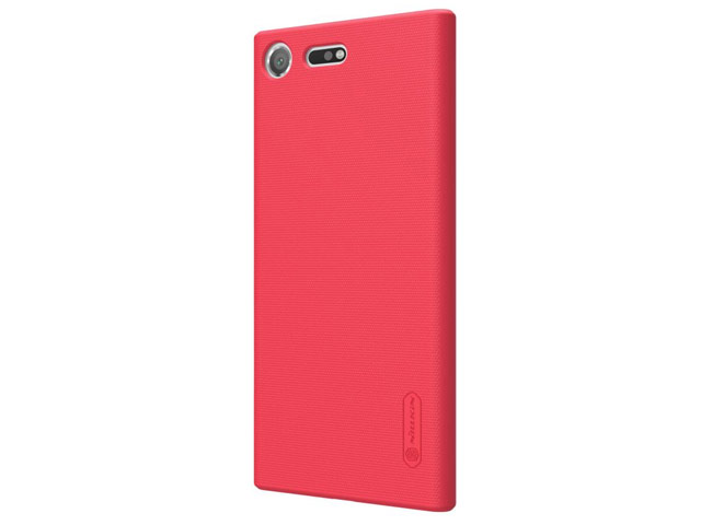 Чехол Nillkin Hard case для Sony Xperia XZ premium (красный, пластиковый)