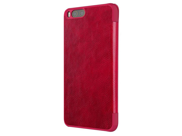 Чехол Nillkin Qin leather case для Xiaomi Mi 6 (красный, кожаный)
