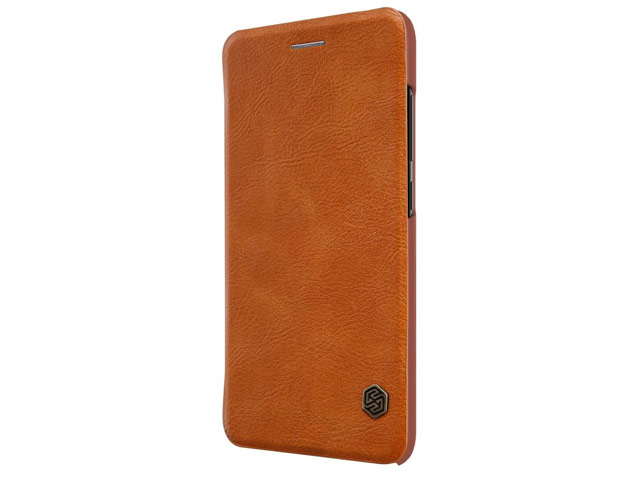 Чехол Nillkin Qin leather case для Xiaomi Mi 6 (коричневый, кожаный)