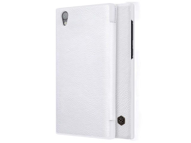 Чехол Nillkin Qin leather case для Sony Xperia L1 (белый, кожаный)