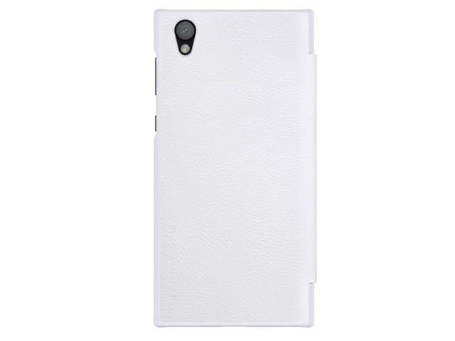 Чехол Nillkin Qin leather case для Sony Xperia L1 (белый, кожаный)