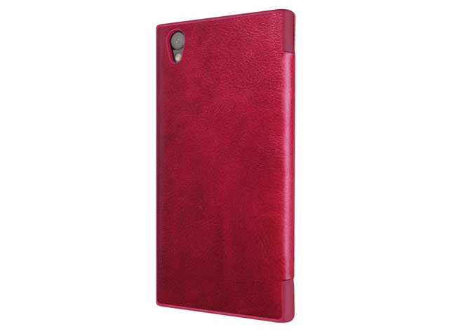 Чехол Nillkin Qin leather case для Sony Xperia L1 (красный, кожаный)