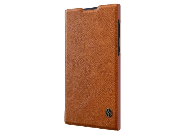 Чехол Nillkin Qin leather case для Sony Xperia L1 (коричневый, кожаный)