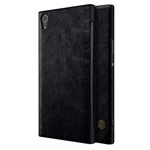 Чехол Nillkin Qin leather case для Sony Xperia XA1 ultra (черный, кожаный)