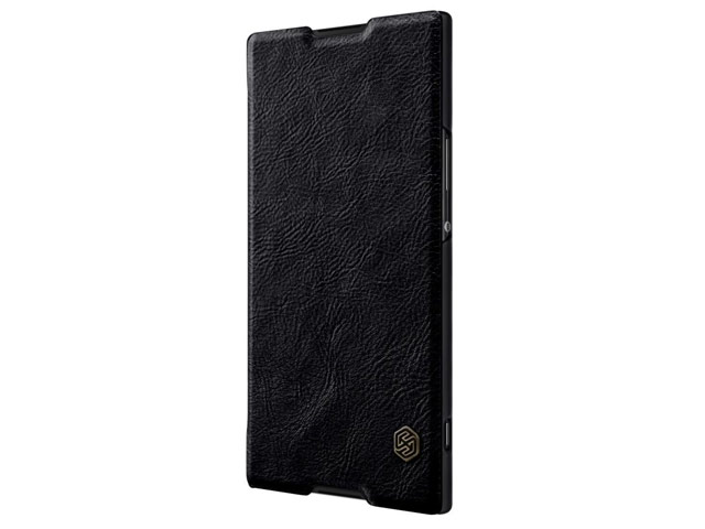 Чехол Nillkin Qin leather case для Sony Xperia XA1 ultra (черный, кожаный)