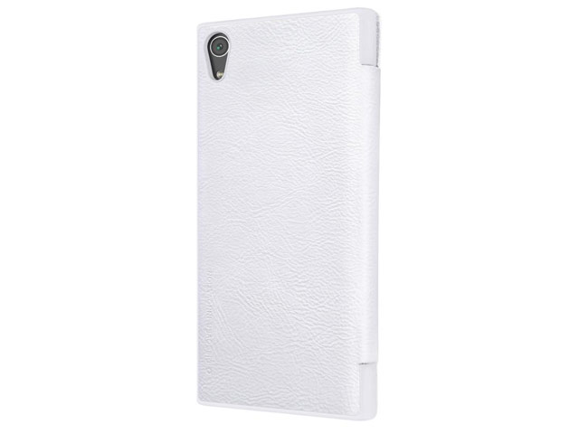 Чехол Nillkin Qin leather case для Sony Xperia XA1 ultra (белый, кожаный)