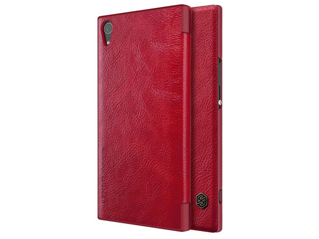 Чехол Nillkin Qin leather case для Sony Xperia XA1 ultra (красный, кожаный)