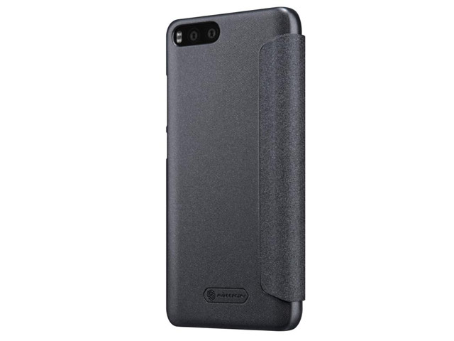 Чехол Nillkin Sparkle Leather Case для Xiaomi Mi 6 (темно-серый, винилискожа)