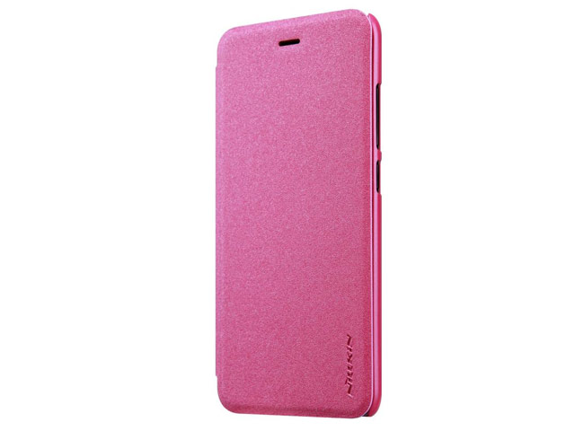 Чехол Nillkin Sparkle Leather Case для Xiaomi Mi 6 (розовый, винилискожа)
