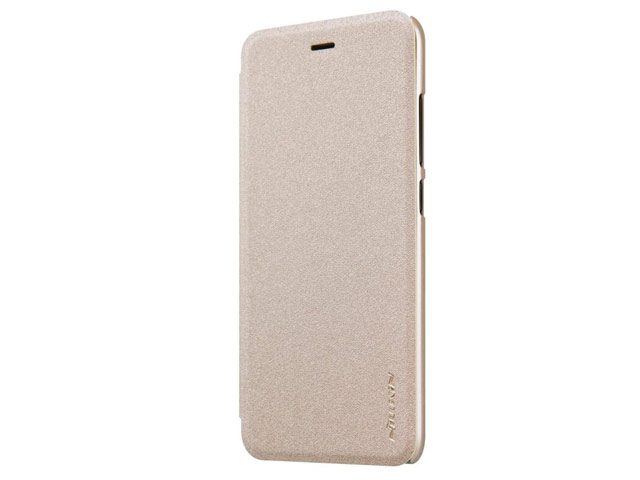 Чехол Nillkin Sparkle Leather Case для Xiaomi Mi 6 (золотистый, винилискожа)