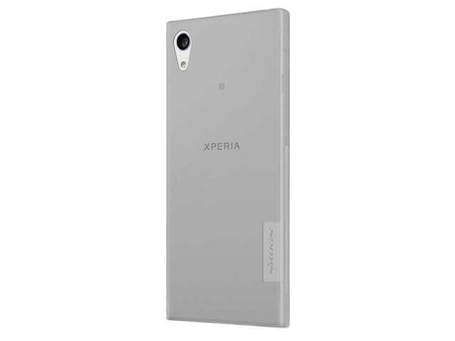 Чехол Nillkin Nature case для Sony Xperia XA1 (серый, гелевый)