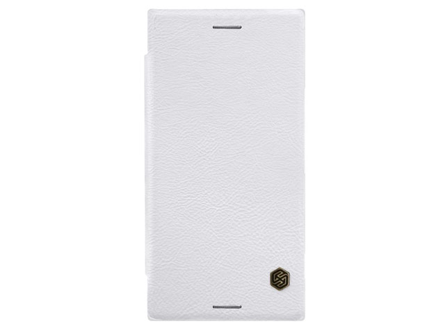 Чехол Nillkin Qin leather case для Sony Xperia XZs (белый, кожаный)