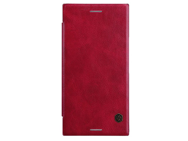 Чехол Nillkin Qin leather case для Sony Xperia XZs (красный, кожаный)