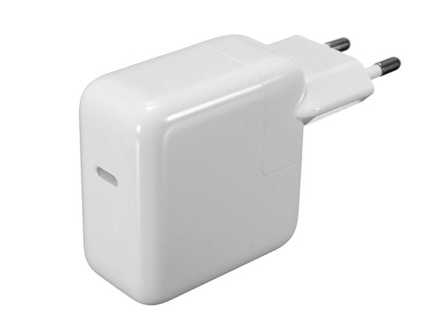 Блок питания Apple USB-C Power Adapter для ноутбука (сетевой, USB Type C, 87W)