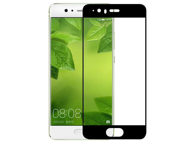 Защитная пленка Yotrix 3D Glass Protector для Huawei P10 (стеклянная, черная)