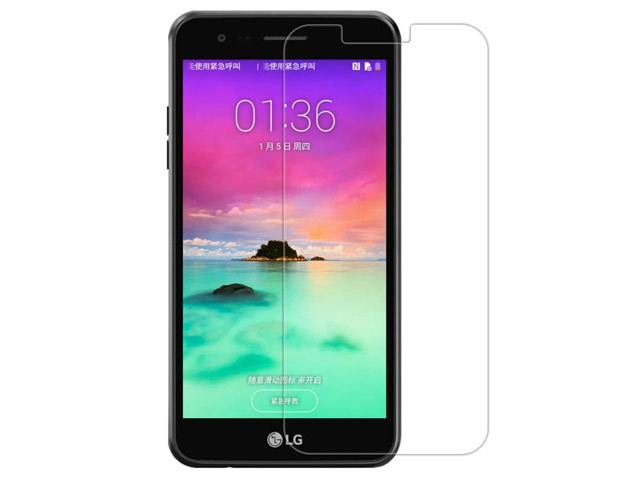 Защитная пленка Yotrix Glass Protector для LG K10 2017 (стеклянная)