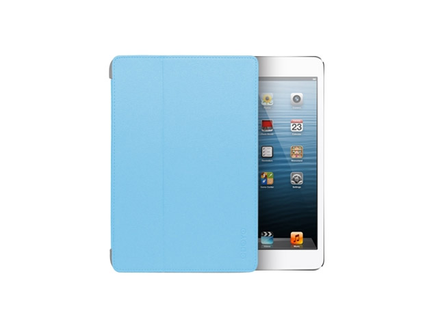 Чехол Odoyo AirCoat Folio Case для Apple iPad mini (синий, кожанный)