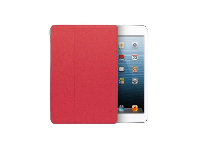 Чехол Odoyo AirCoat Folio Case для Apple iPad mini (красный, кожанный)