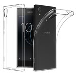 Чехол Yotrix UltrathinCase для Sony Xperia XA1 (прозрачный, гелевый)