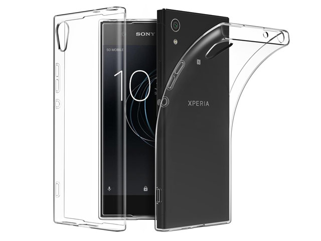 Чехол Yotrix UltrathinCase для Sony Xperia XA1 (прозрачный, гелевый)