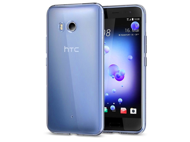 Чехол Yotrix UltrathinCase для HTC U11 (прозрачный, гелевый)