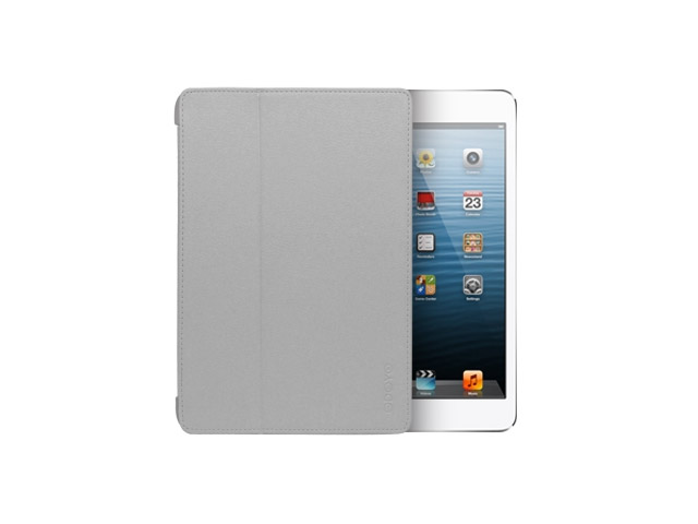 Чехол Odoyo AirCoat Folio Case для Apple iPad mini (серый, кожанный)