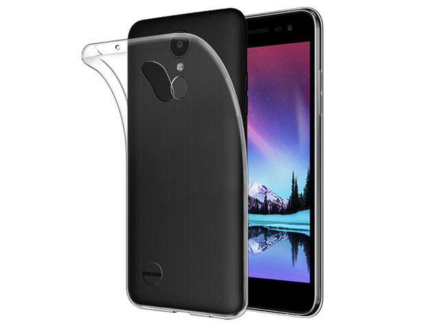 Чехол Yotrix UltrathinCase для LG K10 2017 (прозрачный, гелевый)