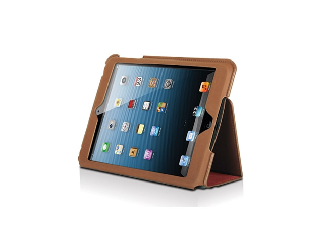 Чехол Odoyo SlimCoat Case для Apple iPad mini (красный, кожанный)