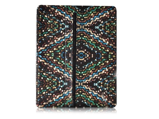 Чехол Odoyo Johanna Ho Folio Case для Apple iPad 2/new iPad (Evening Sequin, кожанный)