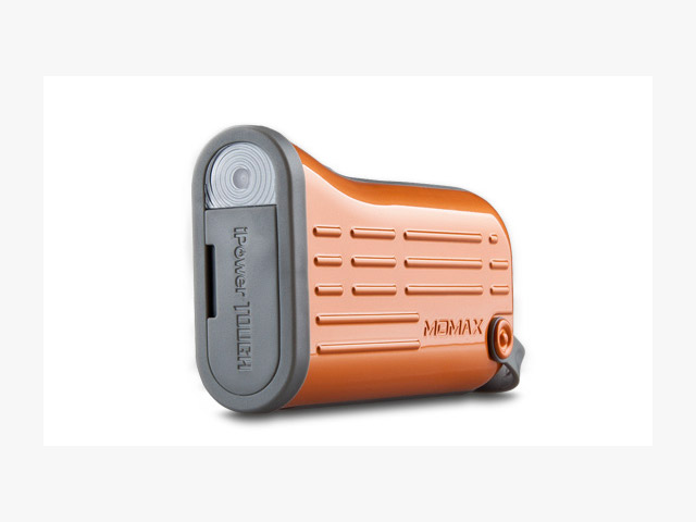 Внешняя батарея Momax iPower Tough универсальная (microUSB, 30pin) (6000 mAh) (оранжевая)