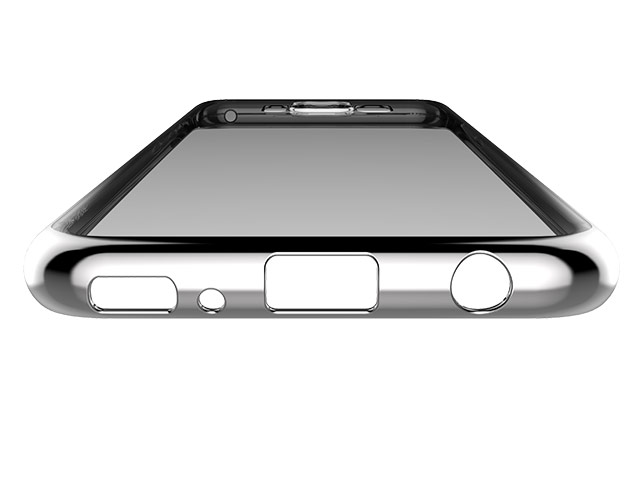 Чехол Devia Glitter Soft case для Samsung Galaxy S8 (Silver, гелевый)
