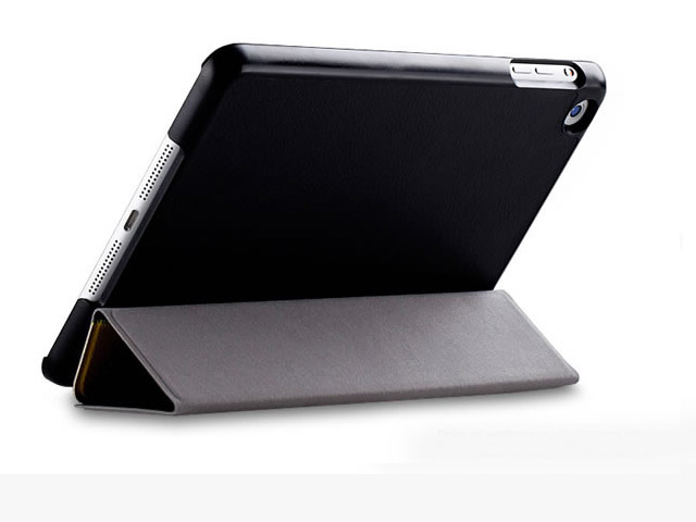Чехол Momax Flip Cover Case для Apple iPad mini (черный/желтый, кожанный)